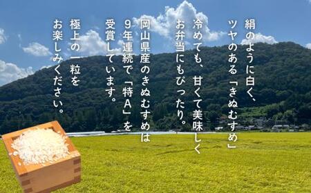 米 精米 令和8年産 岡山ほたる米 きぬむすめ 精米5kg (岡山県真庭産) 【KF-R003-02】