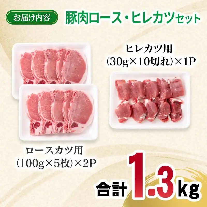 宮崎県産豚肉 ロース・ヒレカツセット 合計20枚＜70-19a＞