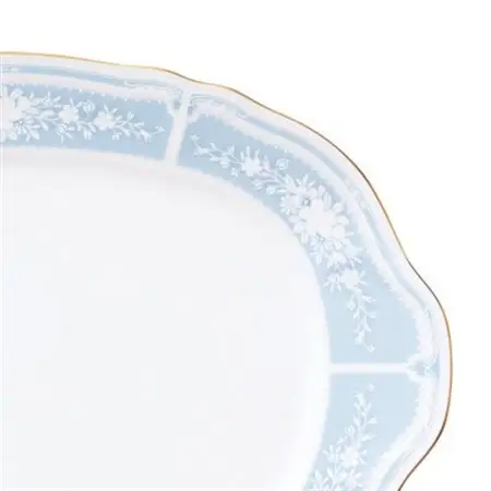 ノリタケ【レースウッドゴールド】36cmオーバルプラター【1637782】