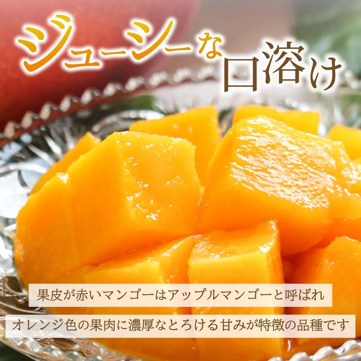 ＜先行予約＞【訳あり】マンゴー サイズ不揃い 2～3玉 (約1kg)  KP-26