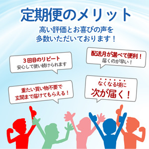 定期便 【 初回発送：2026年6月 】  トイレットペーパー ﾀﾞﾌﾞﾙ 年 2 回 6 ヶ月毎 ブルーベリー トイレット