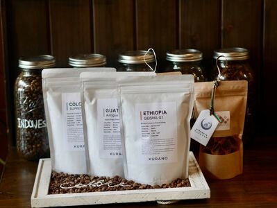 【豆】KURANO coffee 自家焙煎 コーヒー マイスター こだわり コーヒー 200g×3種 と ワッフル ラスク 2袋 | コーヒー 豆 粉 焙煎 ワッフルラスク ご褒美 ギフト 贈り物 飲料 お菓子 長野県 飯田市