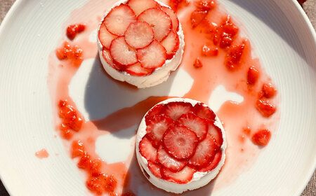 朝摘みイチゴのクレームダンジュ 4個セット 島根県松江市/株式会社フローネ[ALGN002]