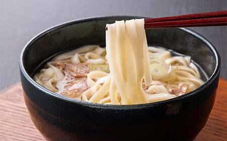 【かほく冷たい肉そば研究会】冷たい肉きしめん 3食入 親鳥チャーシュー付(国産鶏肉使用) 乾麺 F2Y-6762