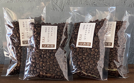 グァテマラ ウエウエテナンゴ SHB 400g 【中深煎】 ※挽き豆 【お菓子と自家焙煎コーヒー ソカロ】 飲料類 ドリンク 飲み物 コーヒー豆 珈琲豆 深煎り 甘さ コク コーヒータイム  F21U-634