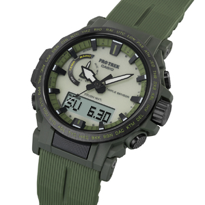 【CASIO】腕時計 PROTREK PRW-61LD-3JF 山形県 東根市 hi011-136 (腕時計 時計 ウォッチ watch カシオ CASIO PRO TREK プロトレック メンズ 男性 電波 ソーラー お洒落 おしゃれ ファッション コレクション コレクター グリーン 自然 アウトドア ハイキング ギア 多機能 国内正規品 山形県 東根市 ふるさと納税 人気)
