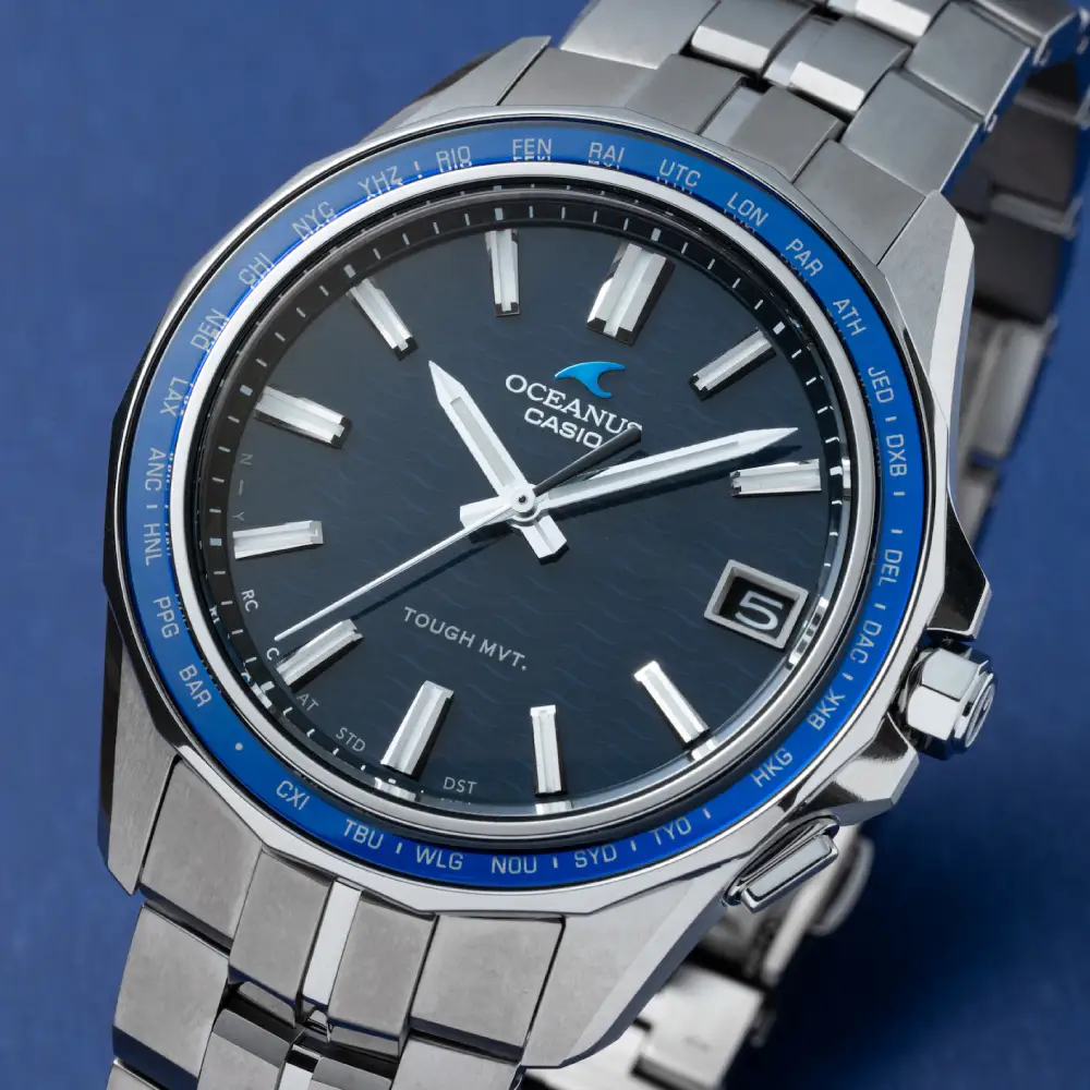 CASIO 腕時計 OCEANUS OCW-S400-2AJF 名入れ