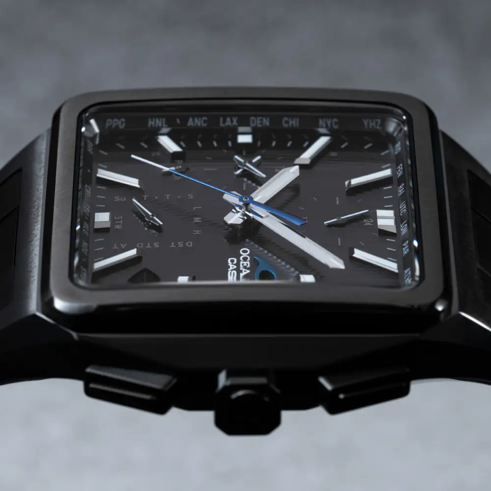 CASIO 腕時計 OCEANUS OCW-T5000B-1AJF 名入れ