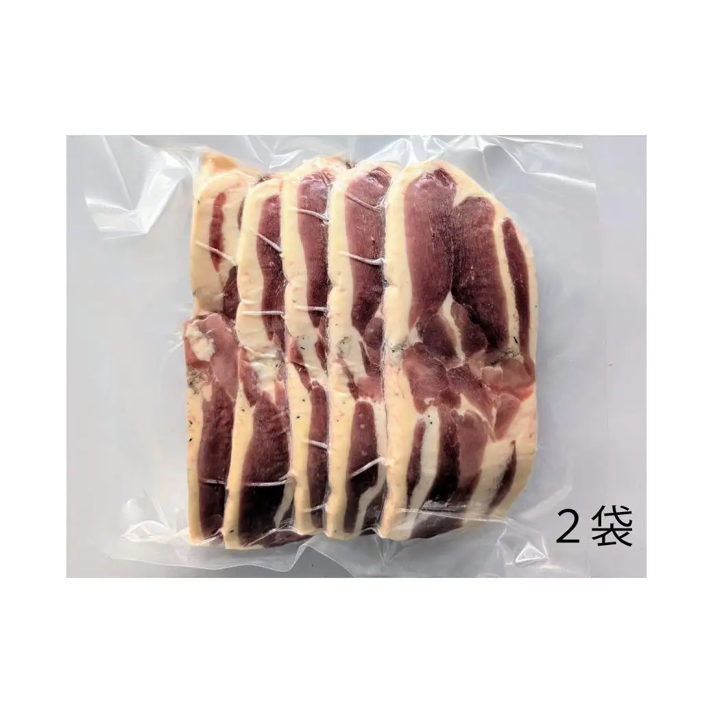【若づる鴨】有機JAS田んぼで育ったアイガモロース肉スライス[1171] 鴨鍋 ロース肉 鴨 カモ