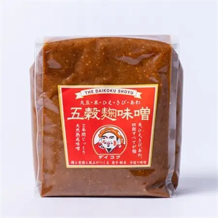 【米、ひえ、きび、あわの麹】五穀麹味噌800g【配送不可地域：離島・沖縄県】【1702045】