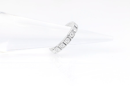 ダイヤモンド リング スクエアー 0.5ct PT プラチナ 指輪 リング ジュエリー ダイヤ 18金 山梨 H-1615PT SWCI001-pt