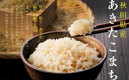 《先行予約》【12ヶ月定期便】玄米 令和8年産 あきたこまち 30kg 玄米