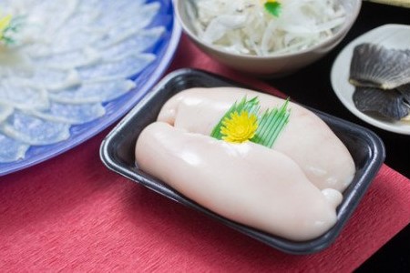 【若男水産】淡路島３年とらふぐ 希少価値！白子 200g