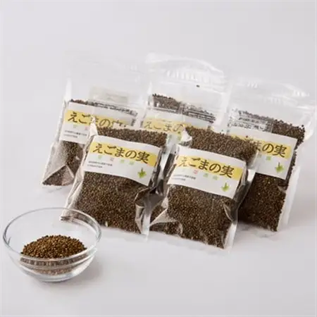 ≪50g×5≫　国産えごまの実　パックチャック(ジッパー)付き　大阪産(もん)認定品【1696349】