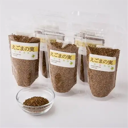 ≪110g×5≫　国産えごまの実　パックチャック(ジッパー)付き　大阪産(もん)認定品【1696356】