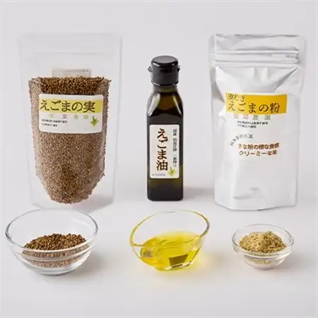 ≪3種:油・実・粉≫　国産えごま詰合せセット　「搾りたて」一番搾りのエクストラバージンオイル　大阪産【1696383】