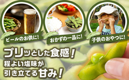 【父の日】≪小分けパック≫南国育ちのおいしい枝豆2kg≪6月18日～21日お届け≫〔LG-3322-FG〕_(都城市) 塩ゆで 枝豆 急速凍結おつまみ おかず いろどり 小分け250g