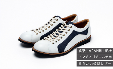 倭イズム ( ヤマトイズム ) 牛革 デニム シューズ 紳士靴 YA3310 26.5cm