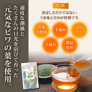 【びわ茶】びわの葉茶 100g びわカフェ フランソワーズびわ