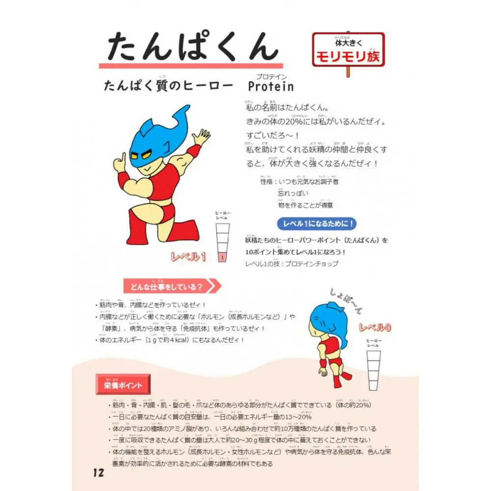 【福岡市】オモシロ食育栄養図鑑 1冊