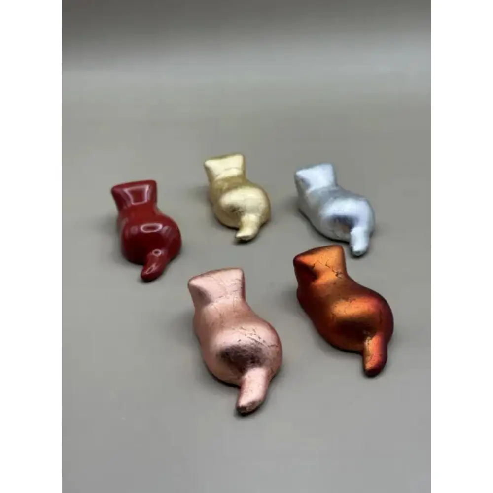 箸置き 猫 箔貼り金［NF235］
