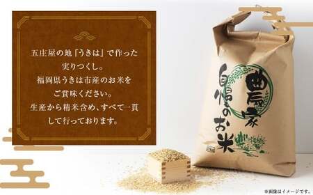 五庄屋の地で作った お米 実りつくし 玄米 10kg 米 ご飯 国産 九州産 福岡県 うきは市 【2026年1月下旬発送開始】