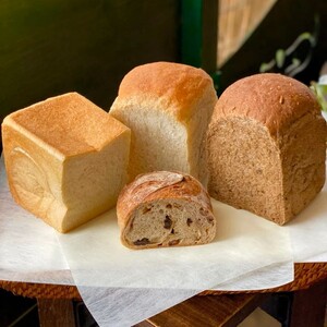 【6ヶ月定期便】薪窯パン お食事セット【乳製品不使用】 ｜ 食パン フランスパン ベーグル 詰合せ