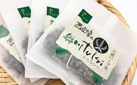 聖なるハーブティー「トゥルシーティー」良質な花だけを使用したティーバッグタイプ 18杯分 花 ハーブ ノンカフェイン 福島県 西会津町 飲料 F4D-2177