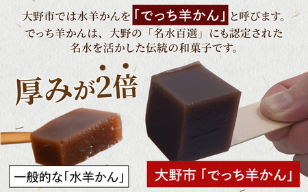 【先行予約】【数量限定】大野市内老舗和菓子屋9店舗の「でっち羊かん味めぐり定期便」！！  ｜ でっち羊かん