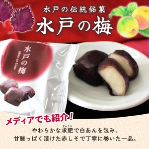 【TVで紹介されました】水戸の梅 5個入 1箱【銘菓 和菓子 白あん 求肥 赤しそ 梅 スイーツ 和スイーツ デザート お菓子 おやつ 老舗 和菓子店 お取り寄せ ギフト お土産 手土産 贈答用 亀印製菓 茨城県 水戸市】（MP-29)