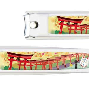 和製爪切り　景観　鳥居