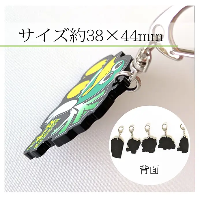 キーホルダー（越谷市ご当地キャラクター）アソートセット | キーホルダー アクリルキーホルダー キャラクターキーホルダー ガーヤちゃん ご当地キャラ セット商品 5個セット アソート デザイン違い まとめ買い バッグ小物 鍵用 プチギフト プレゼント 埼玉県 越谷市