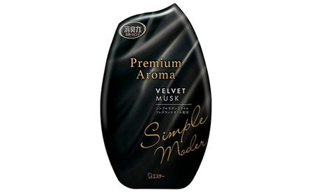 エステーお部屋の消臭力Premium　Aroma　ベルベットムスク６個セット  F5K-616