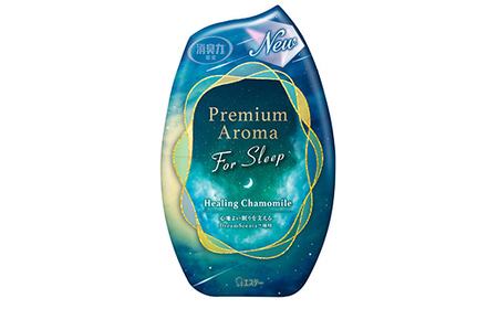 エステー消臭力　寝室用　Premium　Aroma　For　Sleep　ヒーリングカモミール１８個１ケース  F5K-648