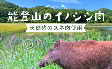 能登 いのしし ジビエジャーキー  20g × 3袋 計60g （ペット用）|  ジャーキー ジビエ