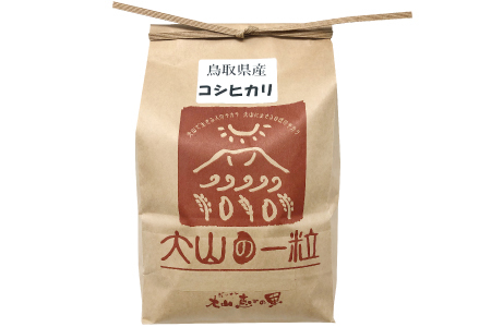 大山の一粒 玄米 2kg【玄米 2kg 2キロ こめ コメ げんまい ゲンマイ 先行予約 お米 こしひかり コシヒカリ ごはん ライス 国産 お取り寄せ 鳥取県 大山町】