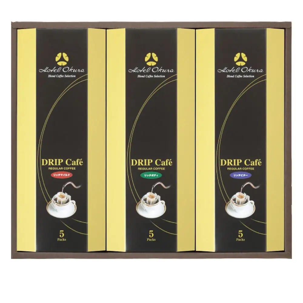 ホテルオークラドリップコーヒー詰合せ 15P