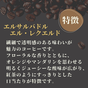 エルサルバドル エル・レクエルド コーヒー ( 豆 ) 400g ( 200g ×2 )