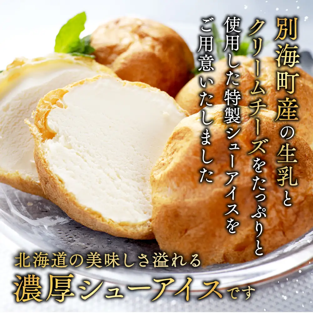 北海道 別海町 【12か月定期便】 BETSUKAI 濃厚 シューアイス 20個 セット【NSM120002】