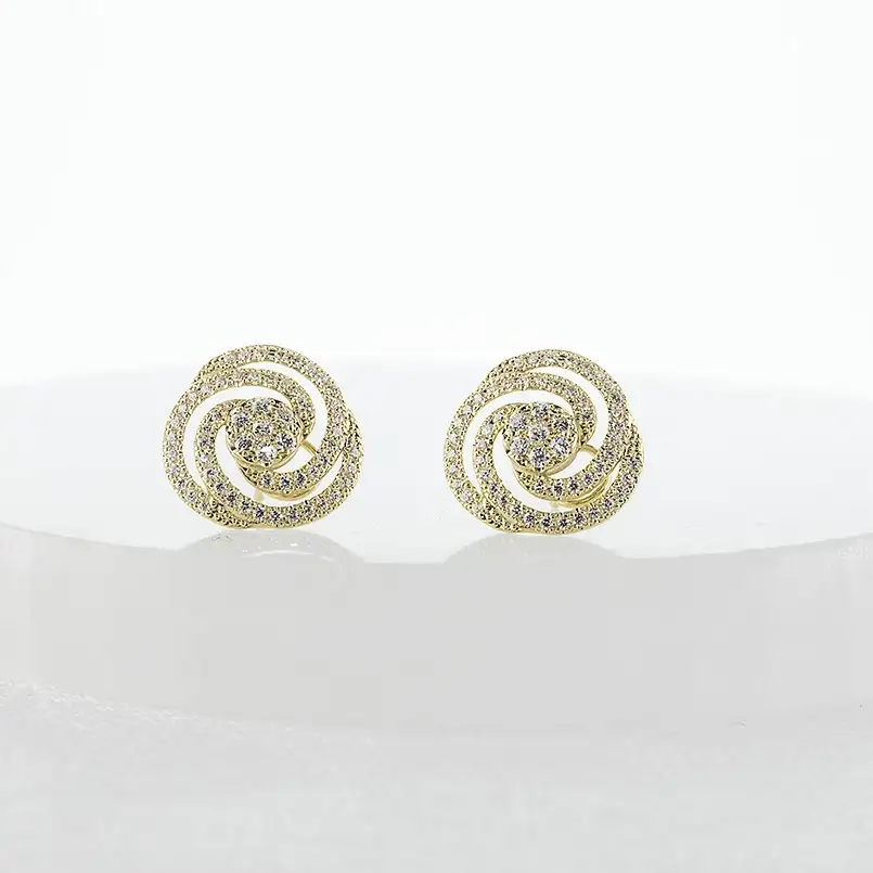 18金 ピアス レディース キャッチのいらないピアス キャッチなし ダイヤモンド 0.72ct キャッチナッシャー つけっぱなし ゴールド イエローゴールドK18 18k 250822402dy SWAA364