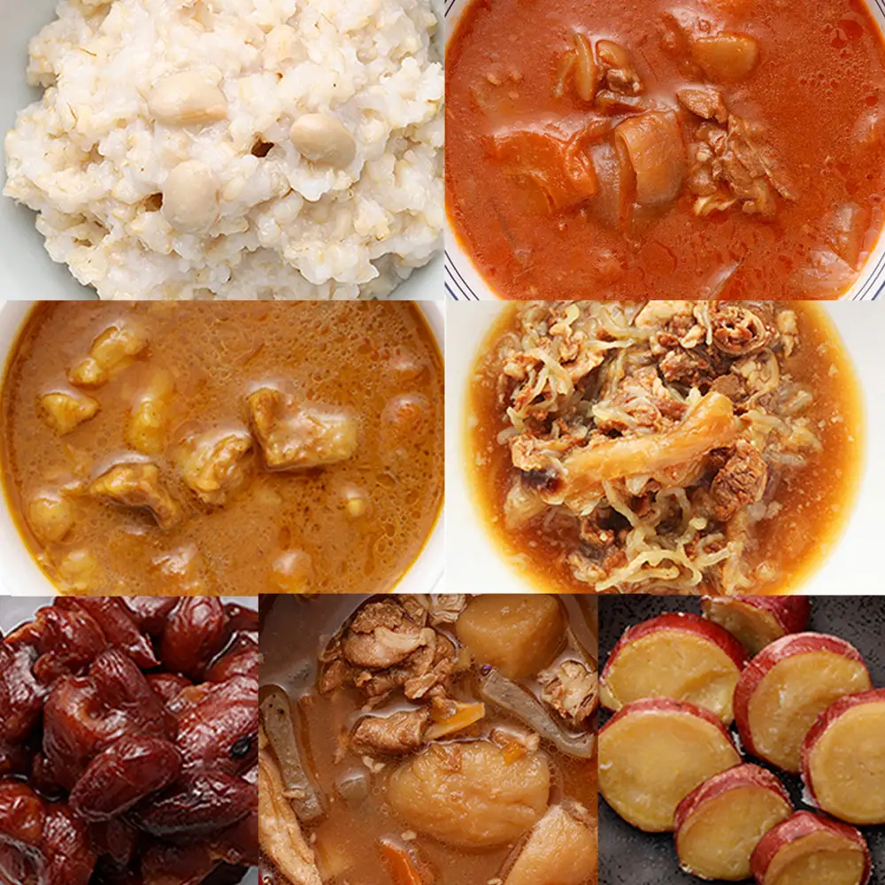 日常常温食「うちのや」1食完結 ぶっかけタイプ ごはんとスープとおかず 3食分【おかず】 レトルト