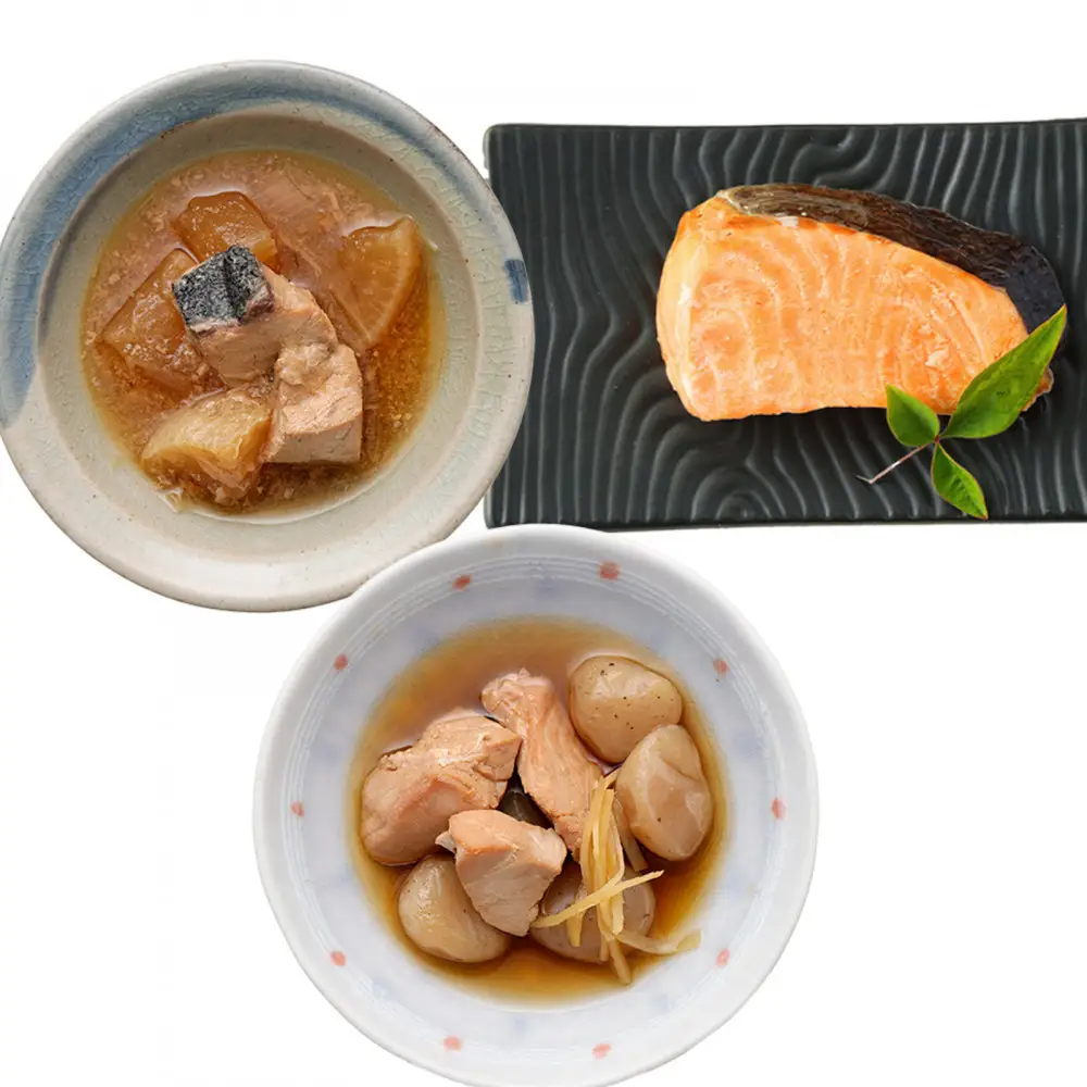 日常常温食「うちのや」 新お魚おかず 3品目×２セット【おかず】 レトルト