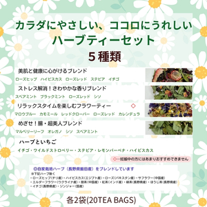 カラダにやさしい、ココロにうれしい ハーブティー セット | 美城