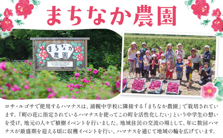 北海道産 ハマナス ジャム 120g ロサ・ルゴサ ローズ コンフィチュール バラ