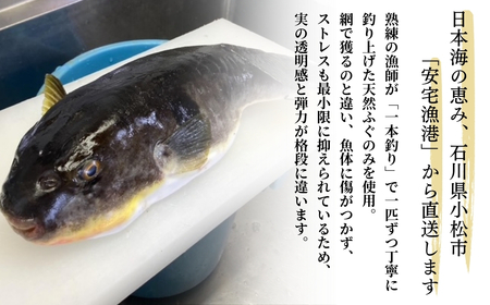 ふぐのたたき 2パック(約200g×2本) フグ 海鮮【石川県漁業協同組合小松支所】