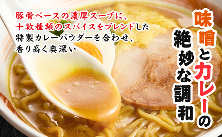 元祖とまこまい みそカレーラーメン × 2箱 T064-004-01 ラーメン みそカレー 豚骨