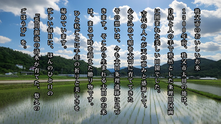 秩父市産　彩のきずな　3kg（精米） ／ お米 ご飯 ひと粒ごとに千年の祈り 美しさ 埼玉県 No.635