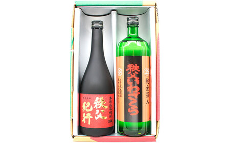 武甲酒造　秩父紀行・秩父いわざくらセット ／ お酒 日本酒 飲み比べ 唯一無二 埼玉県 特産 No.638