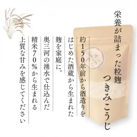 つきみこうじ　無添加・国産米100%　やさしい旨みのふっくら麹　200g×4パック【1655073】