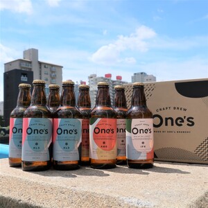 ONE's BREWERY クラフトビール 定番３種８本セット_OS273-0002